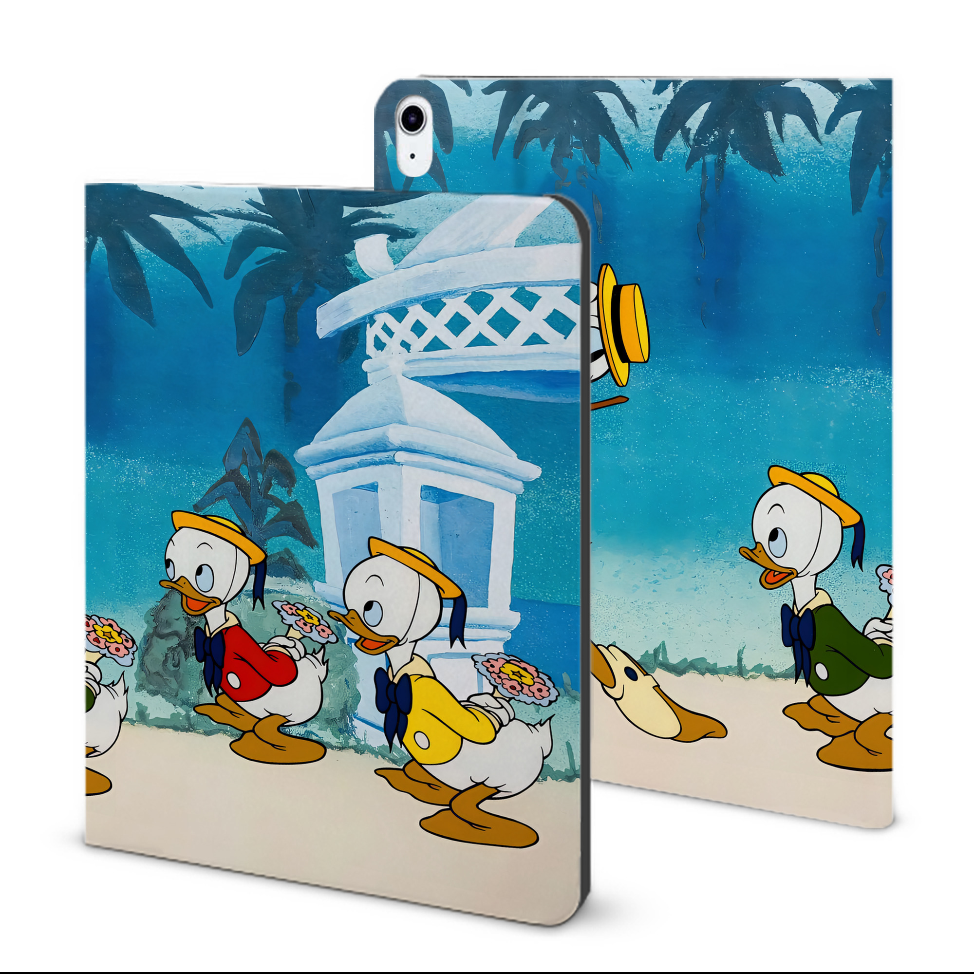 （画像用） ミッキーマウス Mickey Mouse IPad ケース ブック型 PUレザー TPU 耐衝撃 軽量 薄型 ペン収納なし 全面保護 IPad 各モデル対応